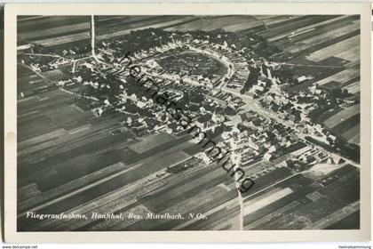 Laa an der Thaya - Hanfthal - Fliegeraufnahme - Foto-Ansichtskarte