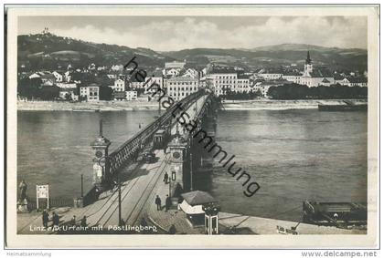 Linz - Urfahr mit Pöstlingberg - Foto-Ansichtskarte