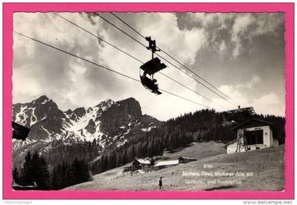 Mutters - Tirol - Mutterer Alm mit Sellbahn und Nockspitze - BRISTALL PHOTO - 1959