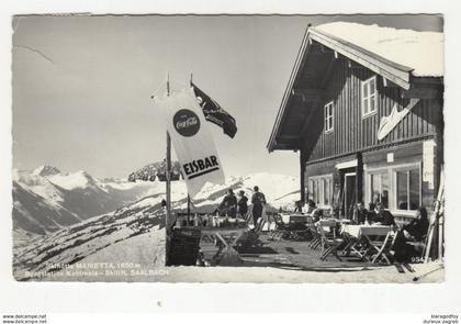 Skihütte Marietta, Saalbach postcard posted b200901