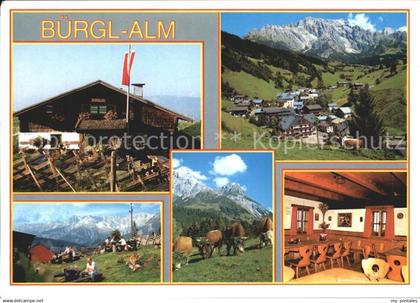 71866204 Dienten Hochkoenig Jausenstation Buergl-Alm