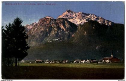 Grödig mit dem Untersberg