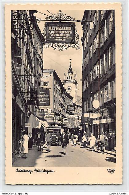 Österreich - Salzburg Stadt (S) Getreidegasse