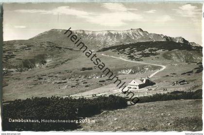 Damböckhaus - Hochschneeberg - Verlag J. Mark Scheibbs