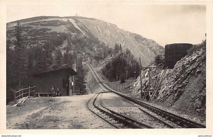 Österreich - Schneebergbahn (NÖ)  Station Baumgartnerhaus