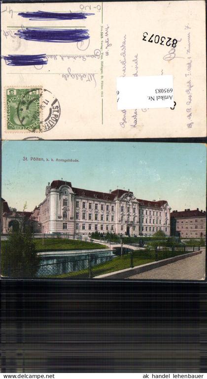 695083 St. Pölten Amtsgebäude Justizgebäude Gericht