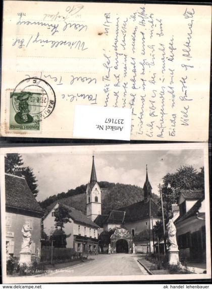 237167,Maria Lankowitz b. Köflach Straßenansicht Kirche