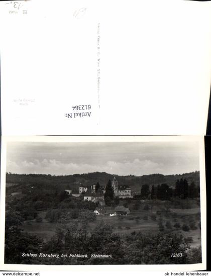 612364,Foto Ak Schloss Kornberg b. Feldbach