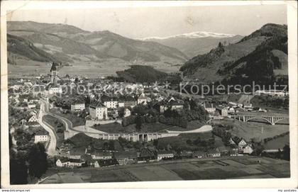 71555072 Judenburg Steiermark Gesamtansicht mit Alpenpanorama Judenburg Steierma