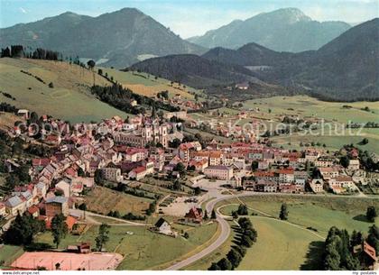 73158034 Mariazell Steiermark Fliegeraufnahme Mariazell