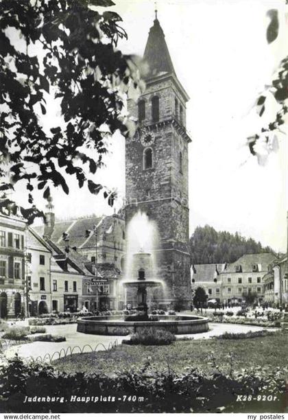 74012182 Judenburg Steiermark AT Hauptplatz Brunnen