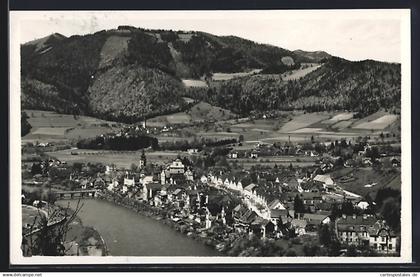 AK Frohnleiten /Steiermark, Teilansicht mit Strassenpartie