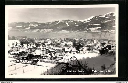 AK Trieben, Teilansicht im Schnee