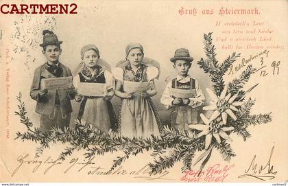 GRUSS AUS STEIERMARK AUTRICHE AUSTRIA STYRIE 1899