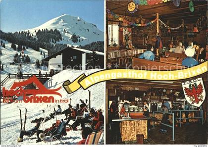 72241912 Brixen Thale Alpengasthof Hoch-Brixen Brixen im Thale