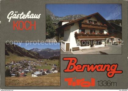 72492354 Berwang Tirol Gaestehaus Koch  Berwang