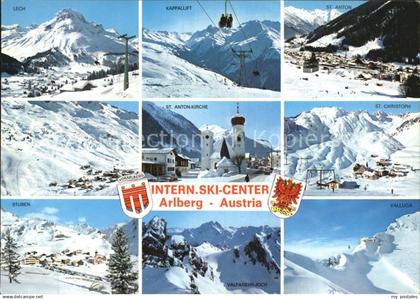 72544127 St Anton Arlberg St. Anton-Kirche Kappallift Stuben Valluga Lech