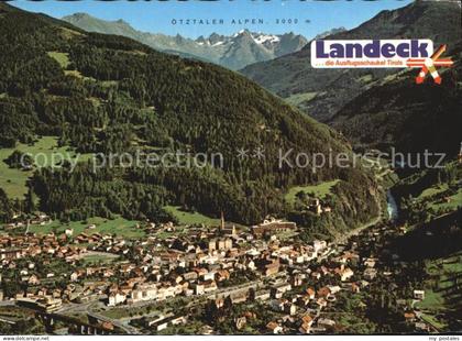 72571680 Landeck Tirol Fliegeraufnahme Landeck