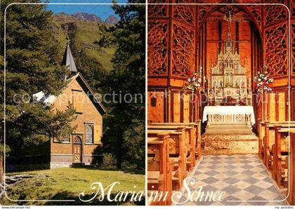 72778776 Kaunertal Kapelle Maria im Schnee beim Gepatschhaus