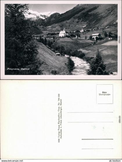 Ansichtskarte Prägraten am Großvenediger Panorama 1960