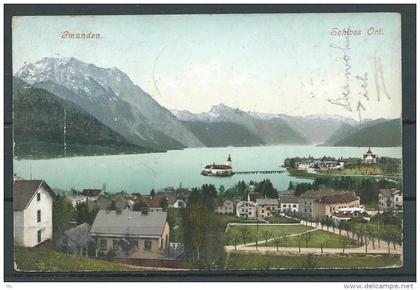 Autriche - Gmunden - Schloss Ort. - colorisée