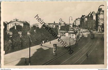 Wien - Kai mit Urania - Foto-Ansichtskarte - Strassenbahn - Verlag Stafa Wien