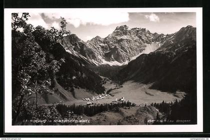 AK Nenzing, St. Rochus, Talpanorama im Nenziger Himmel