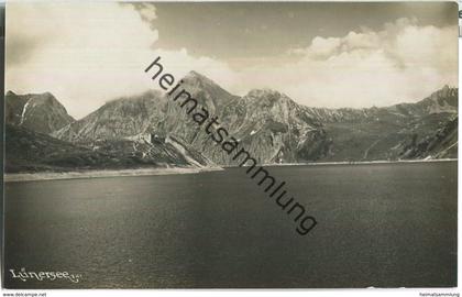 Lünersee - Foto-Ansichtskarte - Verlag J. Nipp Lustenau