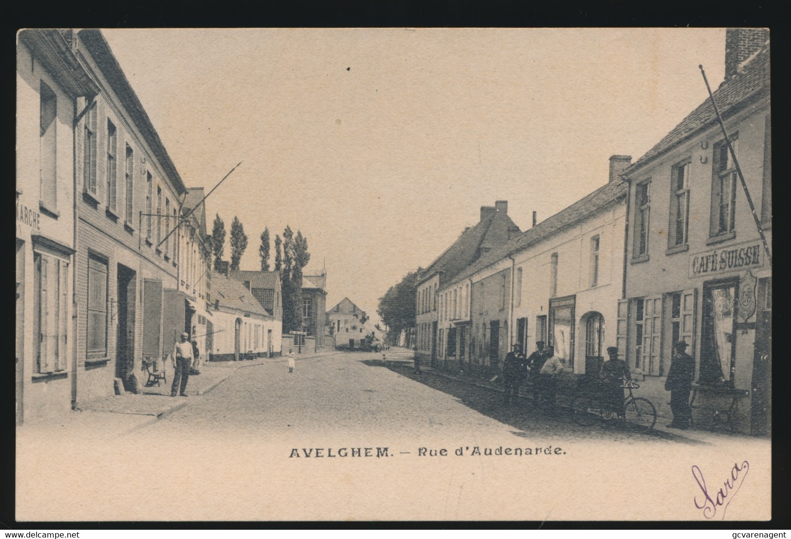 AVELGHEM    AVELGEM  RUE D'AUDENARDE