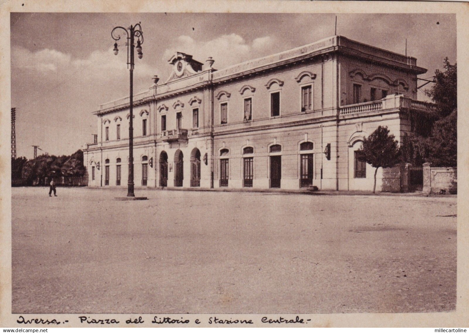 AVERSA: Piazza del Littorio e Stazione Centrale