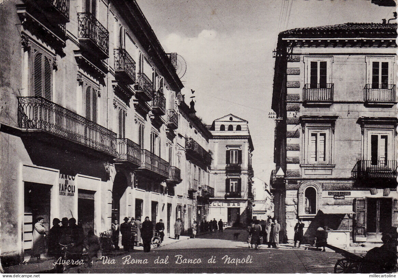 #AVERSA: VIA ROMA DAL BANCO DI NAPOLI