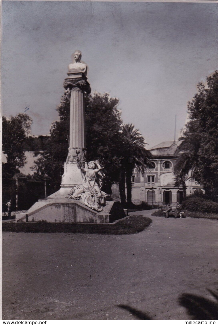 AVERSA - Villa Comunale - Bozza Fotografica 1936