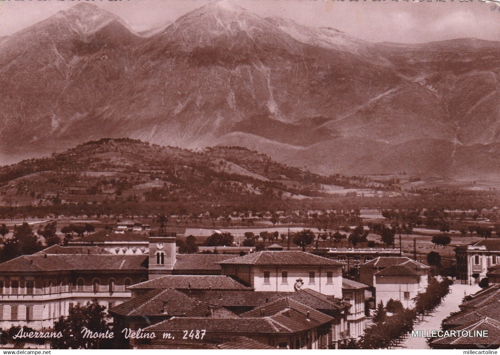 # AVEZZANO: MONTE VELINO   1950