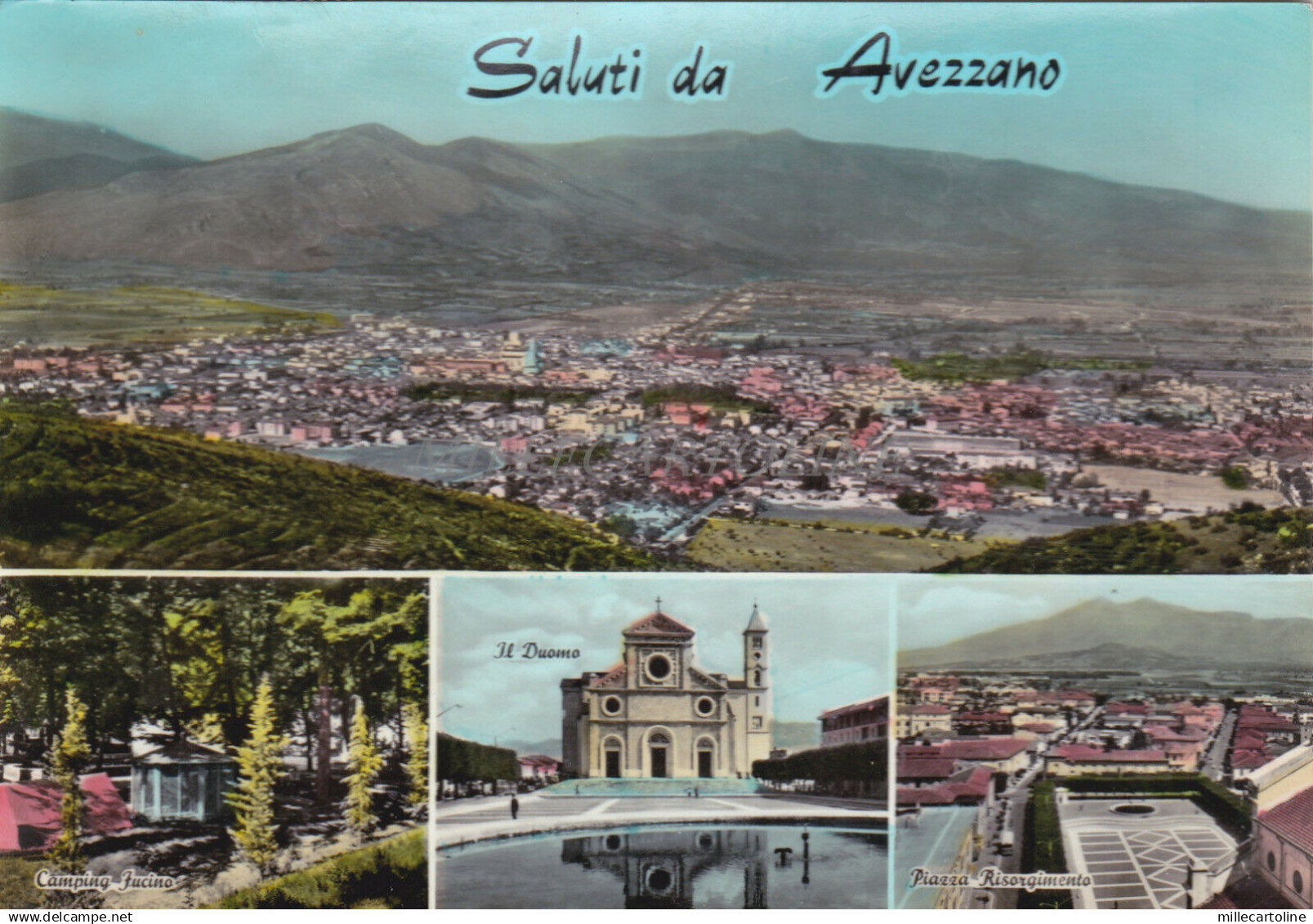 AVEZZANO - Saluti, Vedute