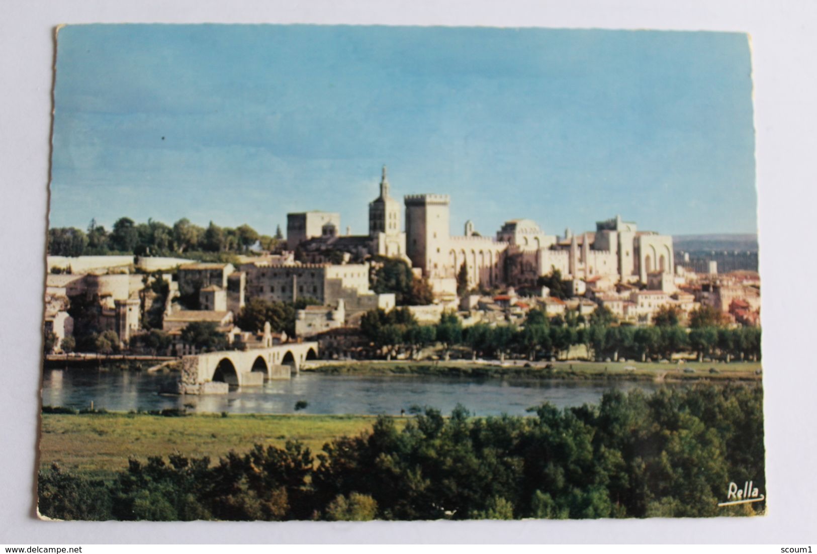 avignon - le pont saint bénézer - le palais des papes