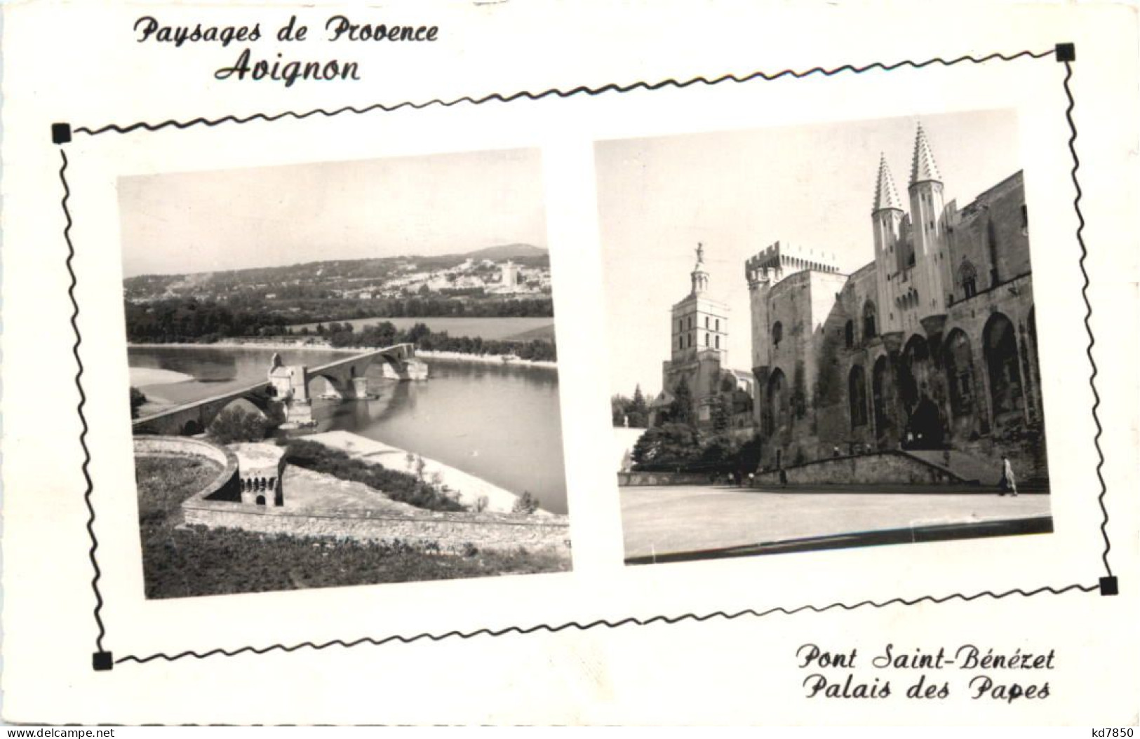 Avignon, Pont Saint-Benezet, Palais des Papes