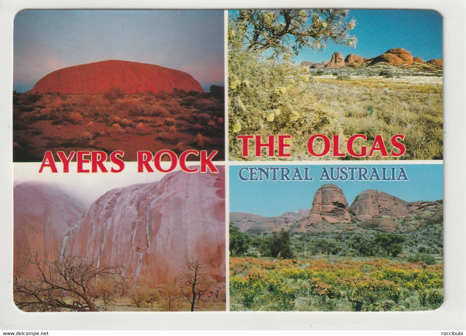 Ayers Rock and the Olgas