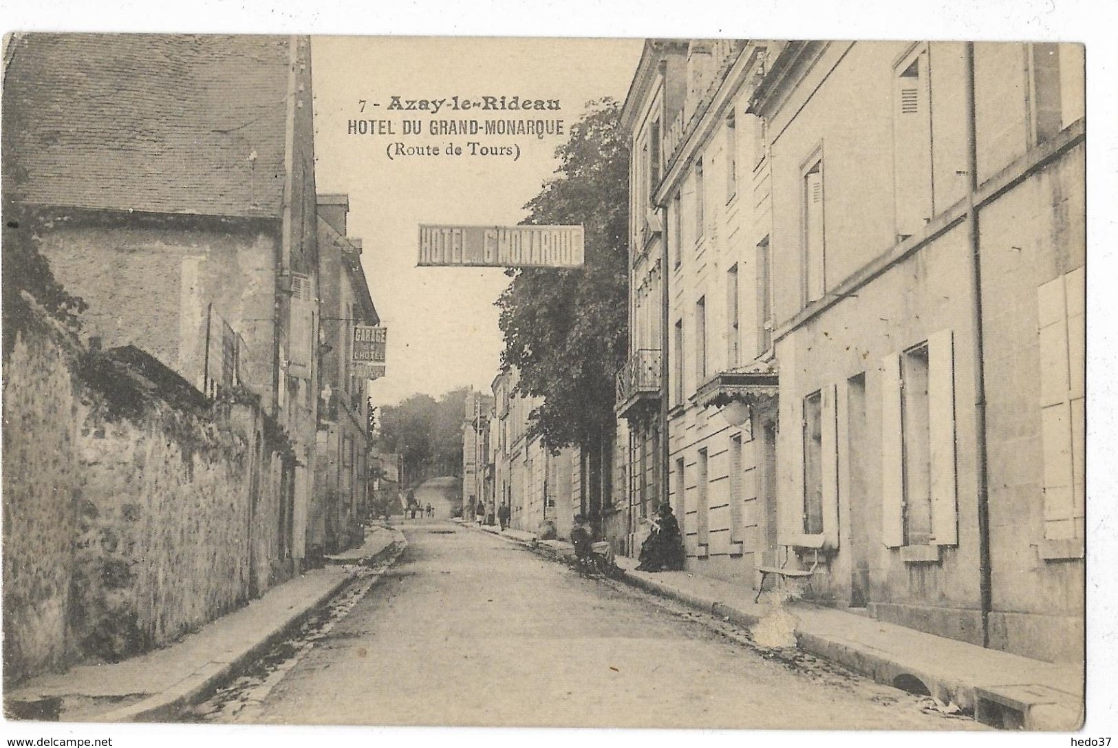 Azay-le-Rideau - Hôtel du Grand-Monarque (Route de Tours)