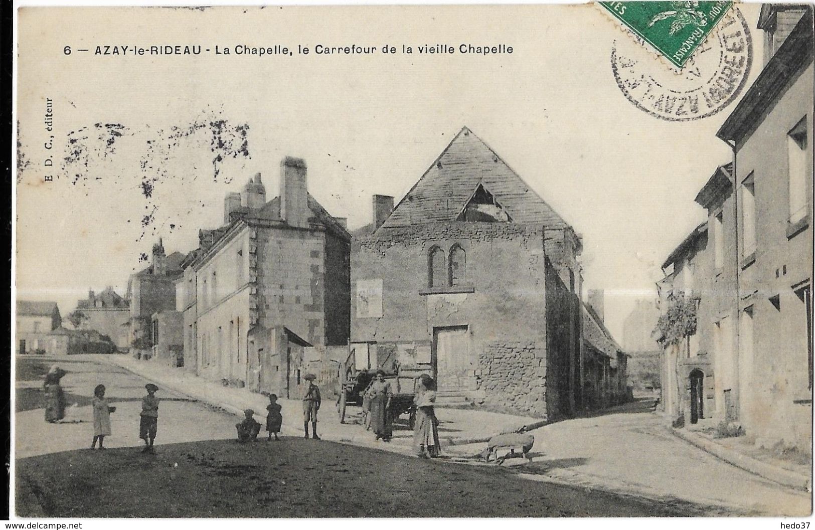 Azay-le-Rideau - La Chapelle, le Carrefour de la vieille Chapelle