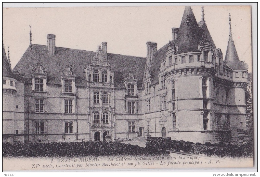 Azay-le-Rideau - Le Château National