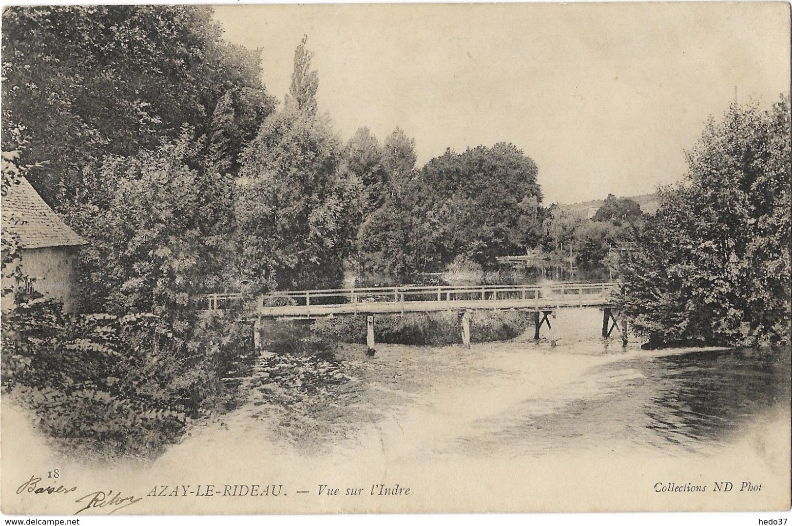 Azay-le-Rideau - Vue sur l'Indre