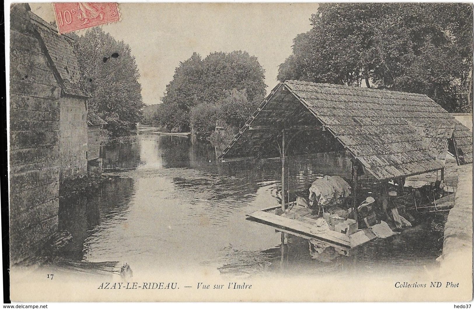 Azay-le-Rideau - Vue sur l'Indre