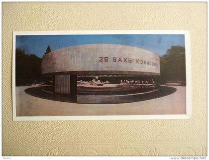 BAKU AZERBAIJAN  -Memmorial  Complex 1960-70 VF D13410