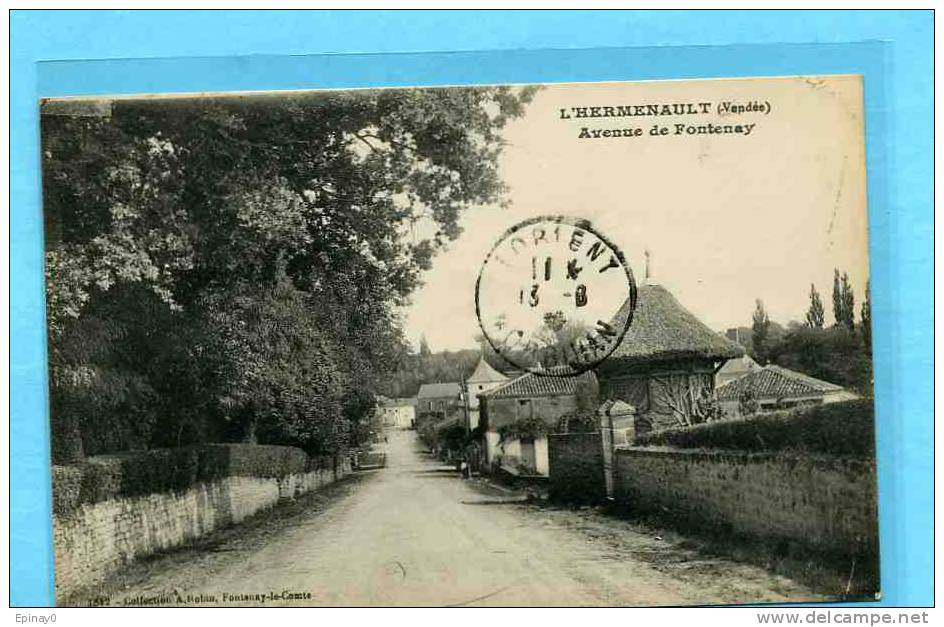 B - 85 - L'HERMENAULT - avenue de Fontenay