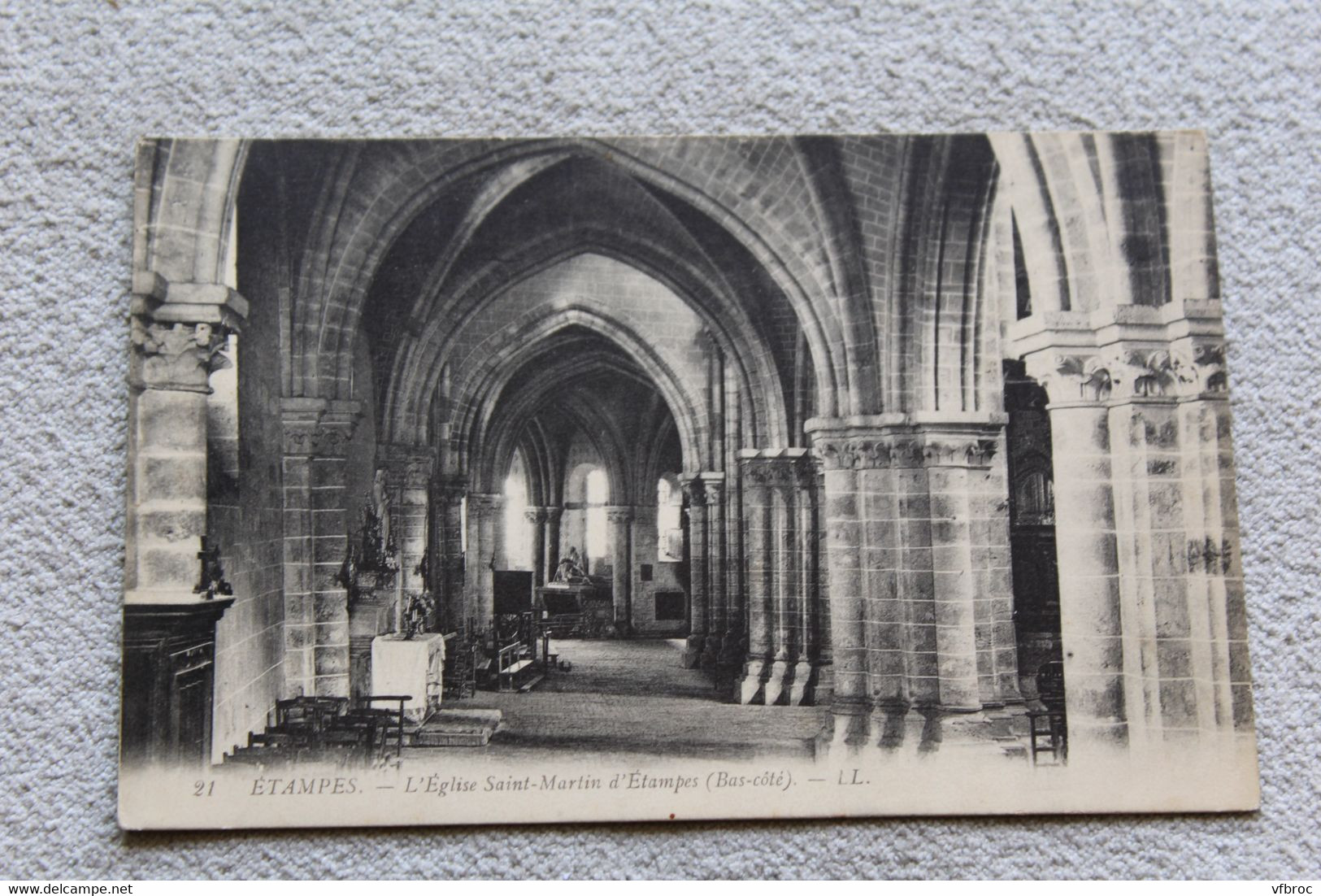 B186, Etampes, l'église saint Martin d'Etampes, Essonne 91