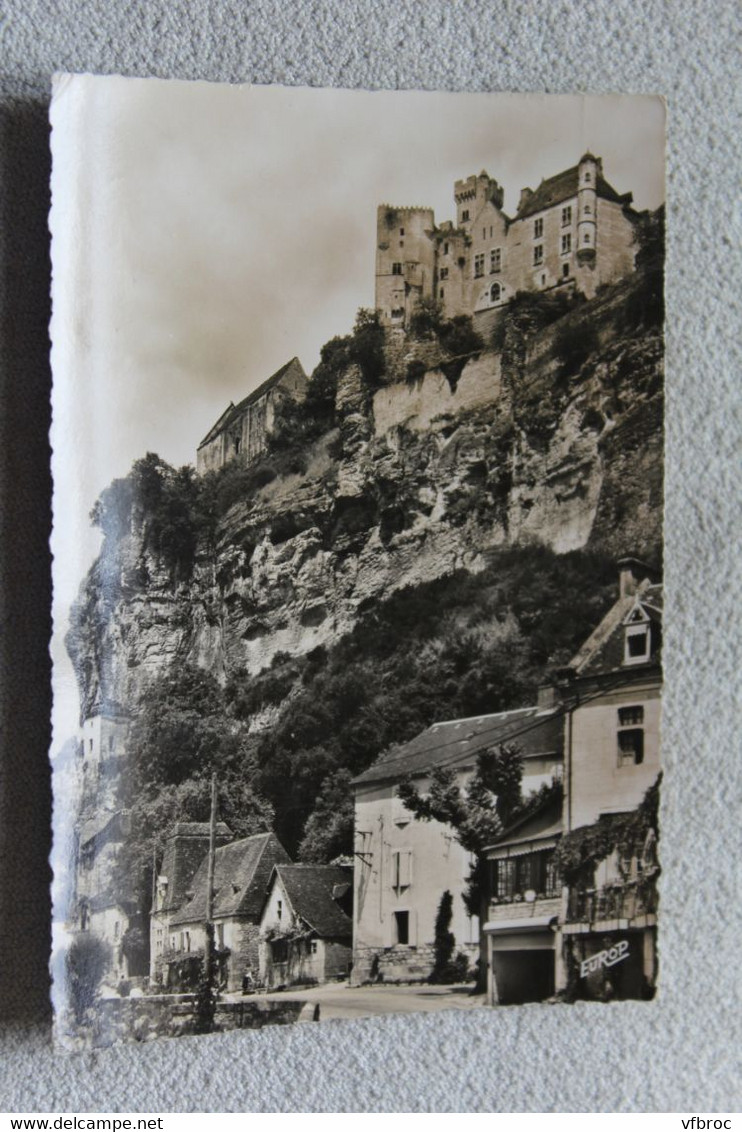 B263, cpm, bords de la Dordogne, le château de Beynac, Dordogne 24