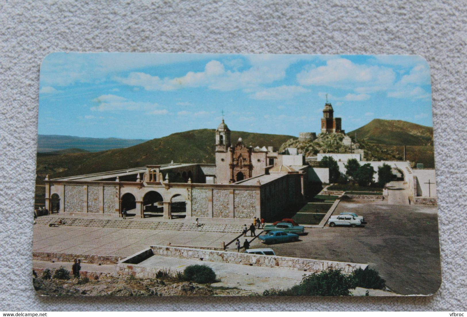 B427, Cpsm, el templo del Patrocinio y el observatorio, Zacatecas, Mexique