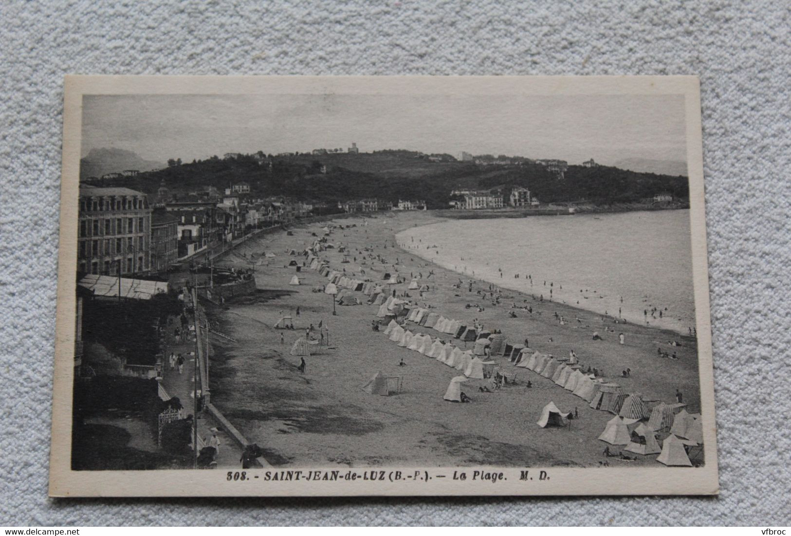 B571, Saint Jean de Luz, la plage, Pyrénées atlantiques 64