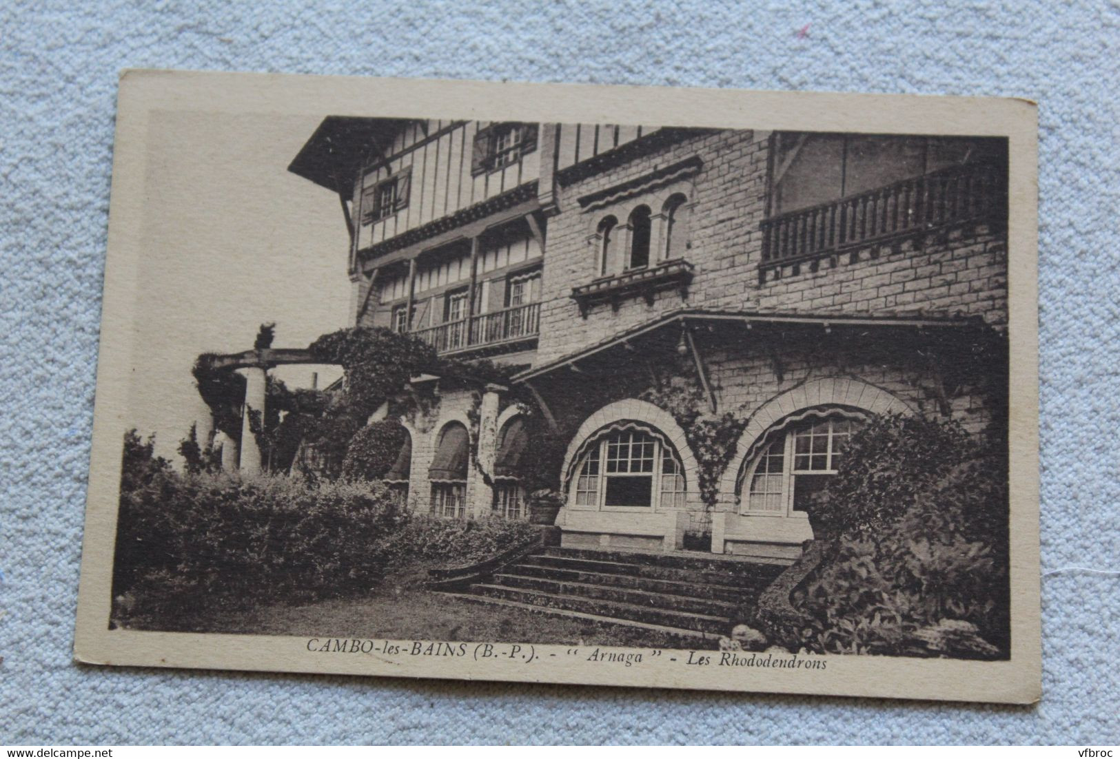 B639, Cambo les bains, Arnaga, les Rhododendrons, Pyrénées atlantiques 64