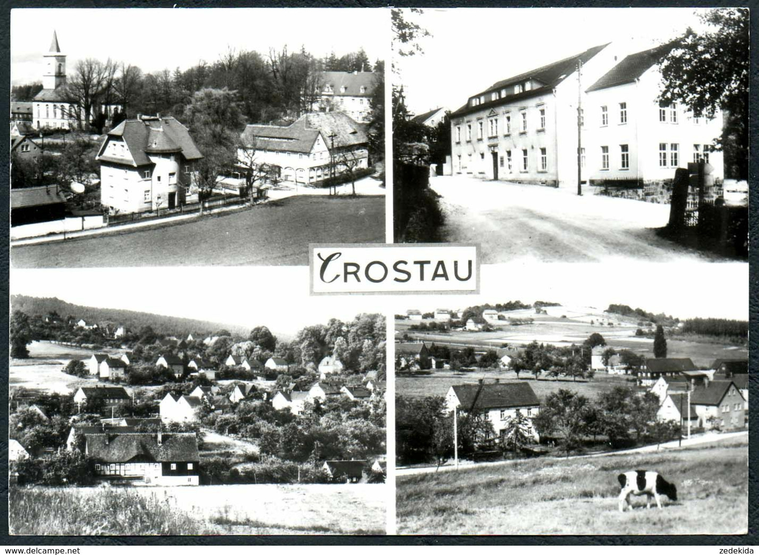 B8647 - TOP Crostau - Foto Borsch Konsum Foto Haus Cunewalde